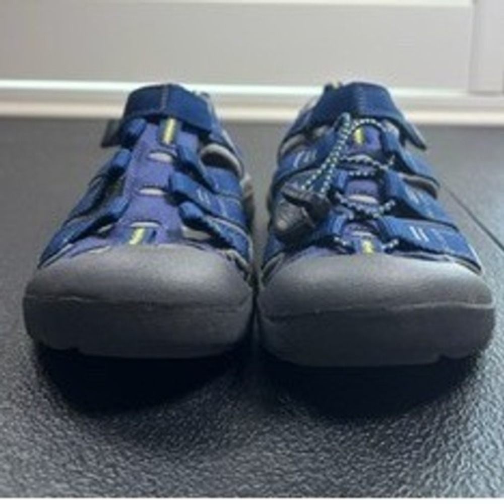 Keen Newport H2 Kids Blue Grey Water Sandals Hiking Shoes Size 1 US
